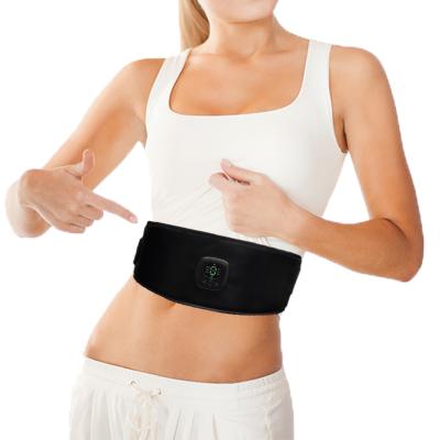 China Hot Waist Shaper Waist Slimming Electric Pulse Waist Massager Ten Slimmer Waist Trimmer Men and Women Tummy Trimmer for sale