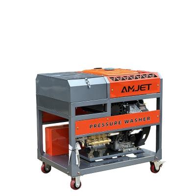 China Clean the ship AJM high-pressure sandblasting rust removal cleaning machine 500bar 22lpm sandblasting marine cleaning machine for sale