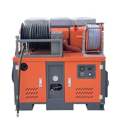 China Clean the sewer AMJ gasoline power machine high-pressure cleaning machine 200bar 18gpm suitable for community sewer cleaning for sale