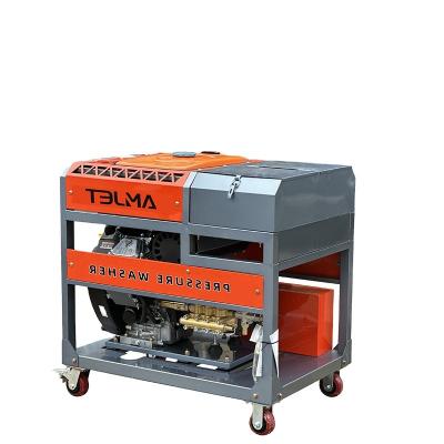 China Clean the ship AMJ high-pressure sandblasting marine cleaning machine gasoline powered rust removal marine cleaning machine 500bar 22lpm for sale