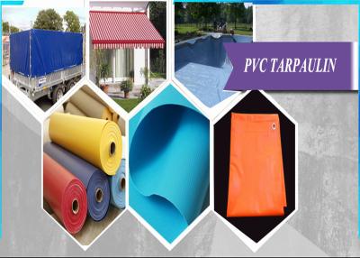 China 250GSM-1200GSM  Heavy Duty PVC Fabric  Polyest Vinyl Tarp  PVC Tarpaulin for sale