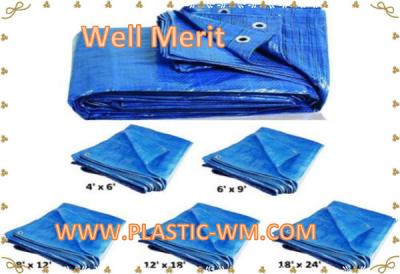 China Ulra Light Weight Tarps Standard Duty Tarps PP Tarp PE Tarp  Economy Poly Tars for sale