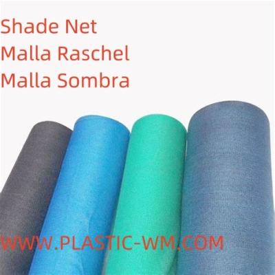 China South America Market 40%-95% Rate Shade Net Malla Sombra  Malla Raschel for sale