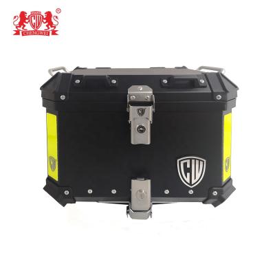 China 40L C3-40BK Small Aluminum Handle CHENGWEI Motorcycle Aluminum Top Case Top Box for sale