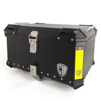 China Motorcycle 60L Aluminum Alloy Waterproof Tail Box Top Box CHENGWEI for sale