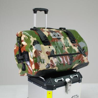 China 69L CHENGWEI Waterproof Camouflage Waterproof Bag For Motorcycle Travel Bag Luggage Bag Wet Dry Section for sale