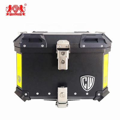 China 40L C3-40BK CHENGWEI Aluminum Motorcycle Aluminum Top Case Top Box With Quick Structure for sale