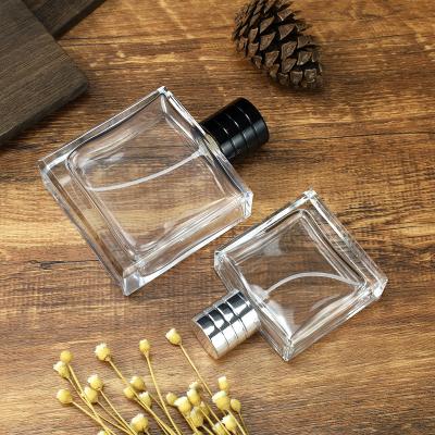 China Non Spill Cylindrical Straight Round Perfume Bottle Spray Bottle 30ML100ML50ML for sale