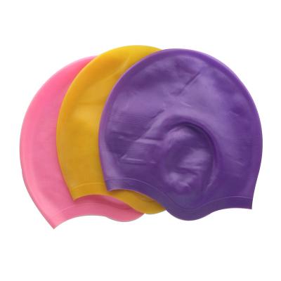 China Weihai Waterproof Hearing Protection Factory Customized Swimming Cap Multicolor Swimming Cap Waterproof Swimming Cap for sale