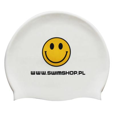 China 100% Waterproof Children's Cartoon SWIM CAP Silicone Printed Swim Cap for sale