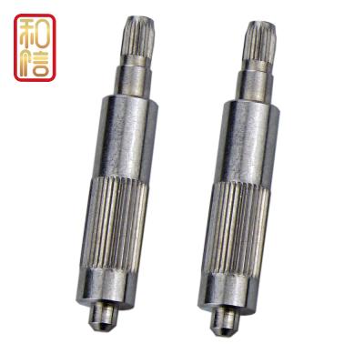 China Aluminum different Knurling shaft for toy car boat , Knurled Shaft Toy Model Connect Shafts for sale