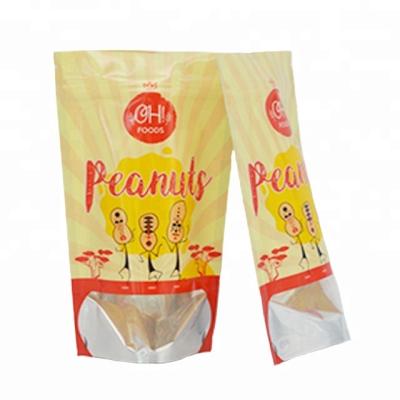 China Safety Food Grade Snacks Peanuts Food Packaging Moisture Proof Plastic Bag for sale