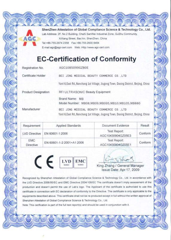 EC - Beijing Medical Beauty Commerce Co., Ltd.