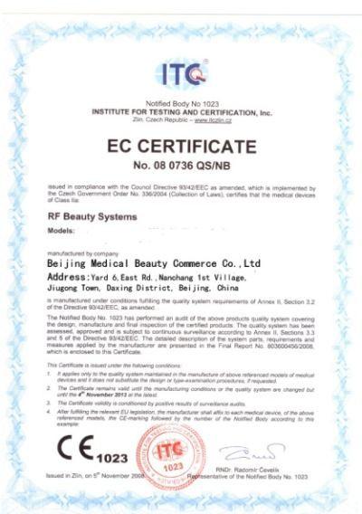 CE1023 - Beijing Medical Beauty Commerce Co., Ltd.