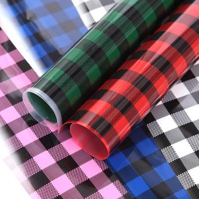 China Apparel Transfer Film Buffalo Plaid Vinyl - 12