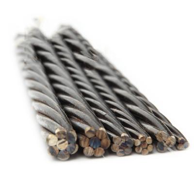 China Construction Prestressed Concrete Steel Uncoated Wick 1860Mpa PC Wick Grade 270 for sale