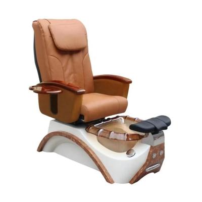 China Modern luxury durable beauty nail salon recliner pedicure spa chair/luxury pedicure chairs with massage for sale