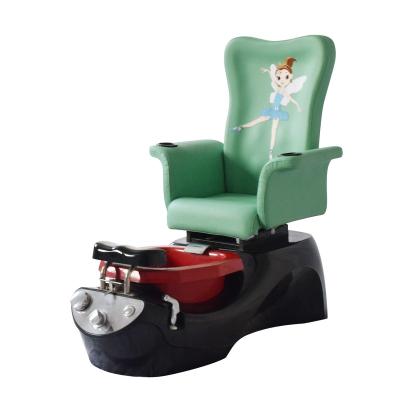 China Modern Luxury Goods Colorful Best Selling Child Spa Chairs Nail Salon Rose Manicure Pedicure Luxury Spa Chair for sale