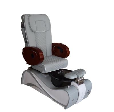 China Modern Luxury Non Durable Plumbing Pipeless Full Body Massage Pedicure Chair With Magnetic Jet for sale