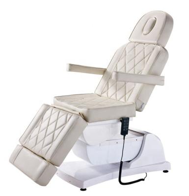 China Modern High Quality Electric Hydraulic Motors Massage Table Salon Furniture 3 Beauty Facial Bed for sale