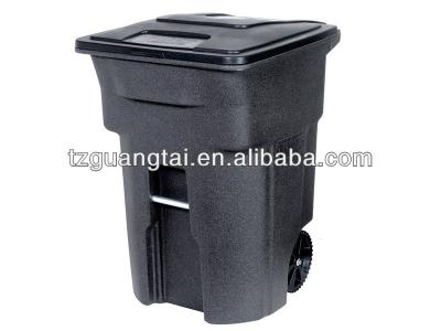 China Sustainable Euro / North American type plastic medical garbage bin wheelie bin wheelie bin 360L for sale