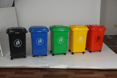 China Feature Sustainable 50 Liters Eco-Friendly And Outdoor Use Plastic Bin for sale