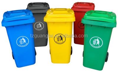 China Wheelie Plastic 120Liter Sustainable Bin for sale