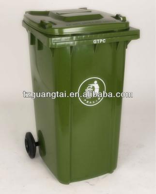 China Sustainable High Quality Design Rolled 240L Plastic Bin for sale