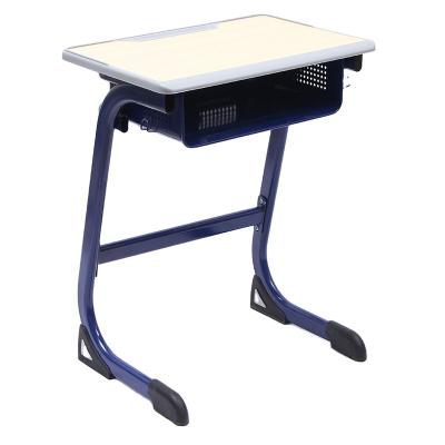 China Size adjustable; Good Quality School Desk Metal School Furniture Students C Shaped Desk for sale