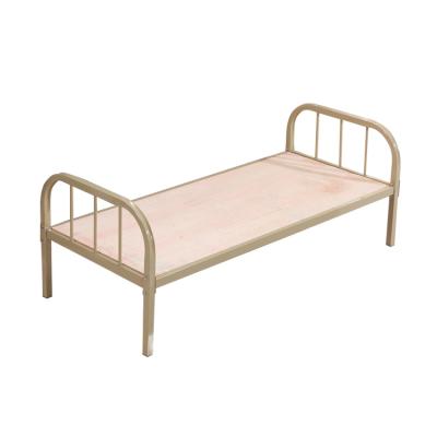 China Modern Apartment Metal Furniture Dorm School Single Bed for sale