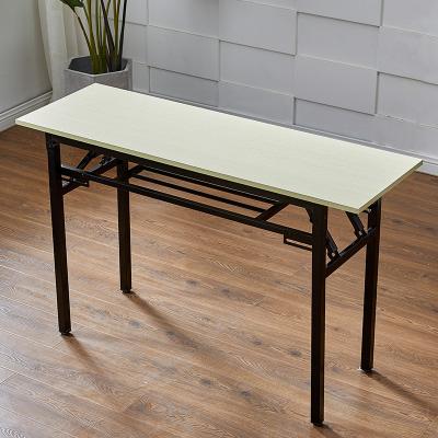 China (Size) Assmbly Adjustable Metal Leg Desktop Computer Table Folding Gameing Table Workstation for sale