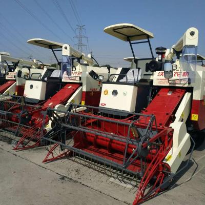 China Rice 4LZ-4.0E 88HP Mini Small Rice Paddy Harvester for sale