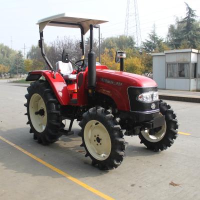 China Farms 4WD 55HP Farm Tractor For Sale WD554 for sale