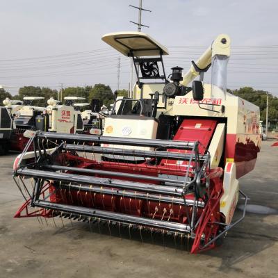 China Full Feeding 4LZ-4.0E Rice Combine Harvester Prices for sale