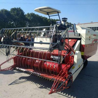 China 4LZ-4.0E 2.1m Rice Cutting Width Full Feeding Combine Harvester For Sale for sale