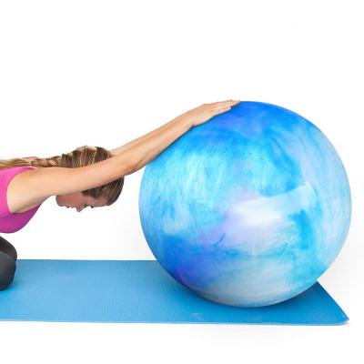 China Hot Yoga Exercise Cloud Model 75cm PVC For Professional Exercise Childbirth Stability Yoga Auxiliary Ball for sale