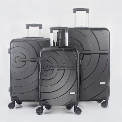 China Travel Shell Trolley Case Water Resistant Hard Carry On Portable Suitcase OEM Design Zipper Luggage ABS Hardside Trolley Luggage Customized New for sale