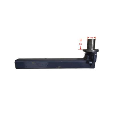 China Excellent Quality Agricultural Mahinery Harvester Spare Parts Guide Wheel Bracket 5T072-2384-2 For Kubota DC70 for sale