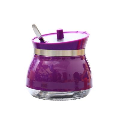 China Viable the multifunctional glass jam jar with best quality and low price wholesale storage jam jar for sale