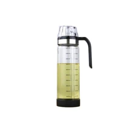 China Viable Factory Direct Sale Olive Oil Dispenser Glass Pot With Handle Oil Pourer Dispenser Bottle for sale