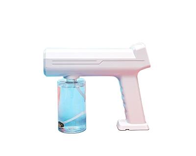 China Blue Ray Nano Touch Screen Disinfect Garden Spray Gun Fogger for sale