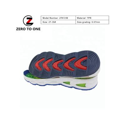 China Good comfortable unique design kids sports shoes outsole TPR shoe for kids shoes made in Jinjiang China for sale