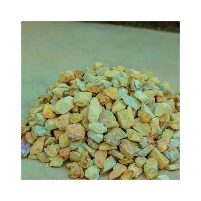 China Wholesale Rough Gemstone Beryl Yellow Aquamarine Raw Gold Rock Crystal Loose Bead Mineral from Africa for sale