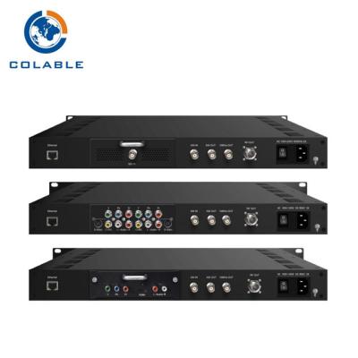 China MPEG - 2 MPEG - 4 de Codeurmodulator van AVC/van H 264 DVB S2 met SDI HDMI CVBS YPbPr Input col5011u-B Te koop