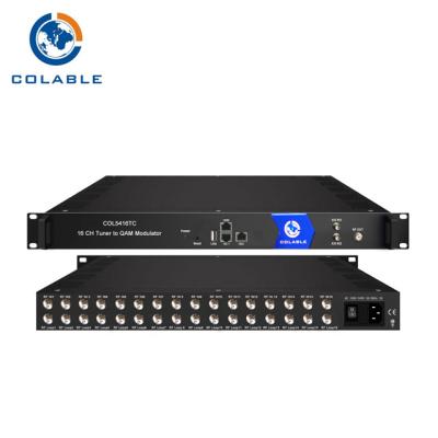 China Digital-Satelliten-Transport-Modulator, 16 DVB S2 zu langlebigem Gut Qam Transmodulator zu verkaufen