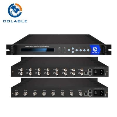 China 8 Channel ASI To IP Gateway , Digital CATV & IPTV 8 ASI To IP SPTS DVB Gateway for sale