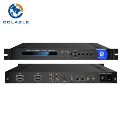 China MPEG video del codificador HDMI SDI CVBS del LOGOTIPO OSD HD de QR - 2 codificador COL5111BN de H 264 en venta