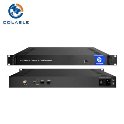 China Modulador de Qam Hd dos canais do Headend 16 da tevê, modulador do IP QAM RF de Digitas CATV à venda