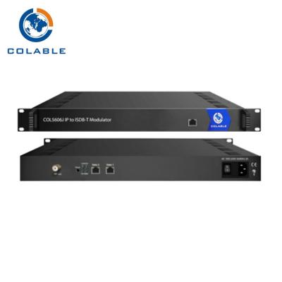 China High Stanndard IP To ISDB T Modulator 6 In 1 For Digital TV Headend System for sale