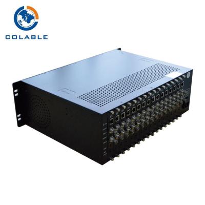 Cina Codificatore del video server di 16 canali dei canali HD 32, codificatore COL8316HA di deviazione standard HDMI CVBS H264 Iptv Hd in vendita